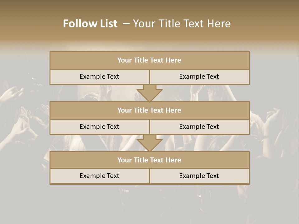 Lit People Back PowerPoint Template