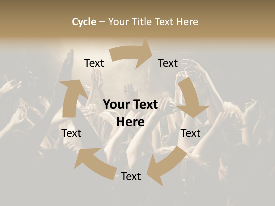 Lit People Back PowerPoint Template