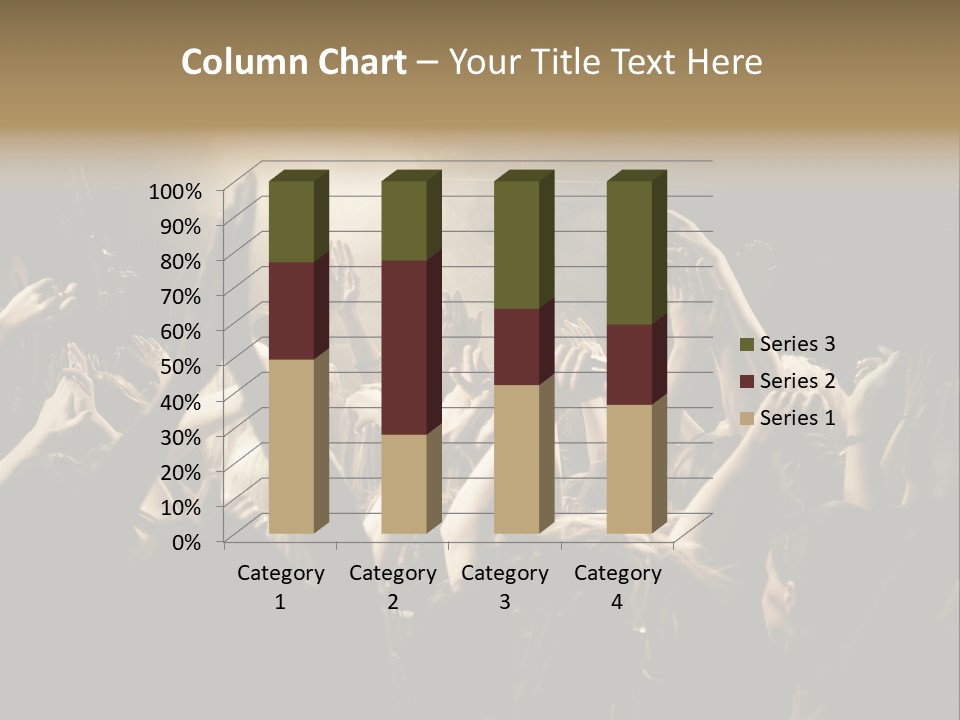 Lit People Back PowerPoint Template