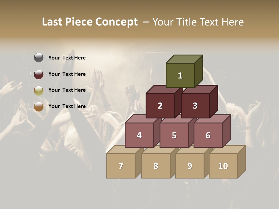 Lit People Back PowerPoint Template