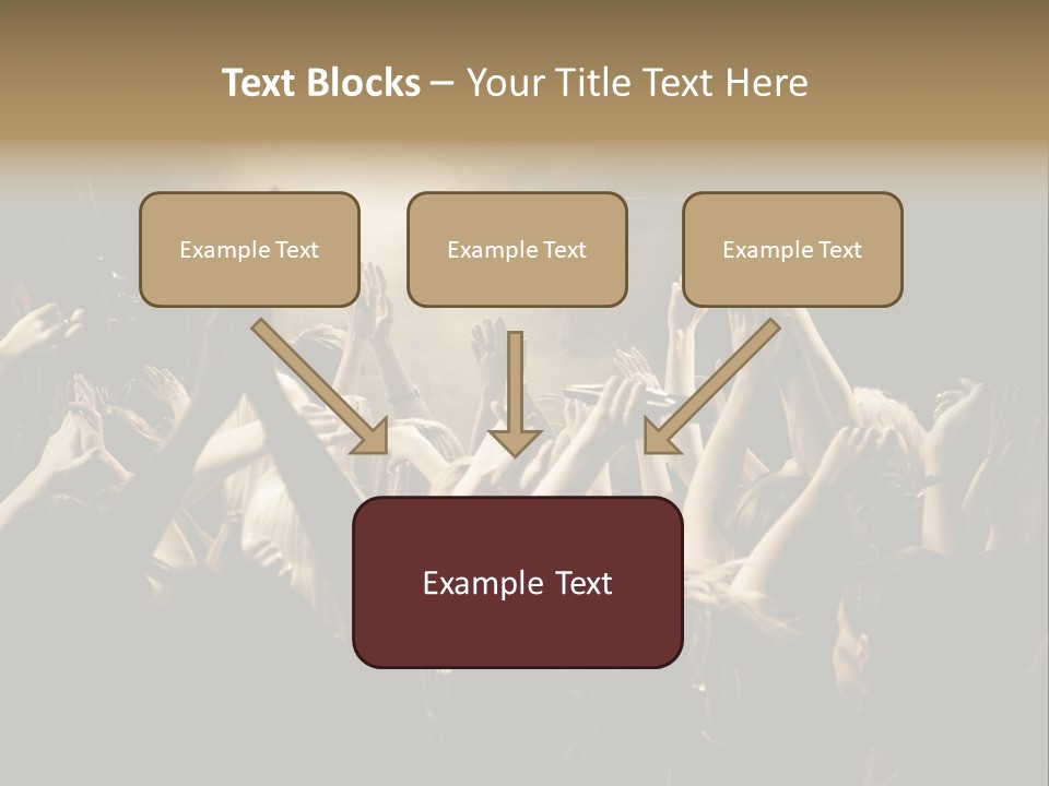 Lit People Back PowerPoint Template