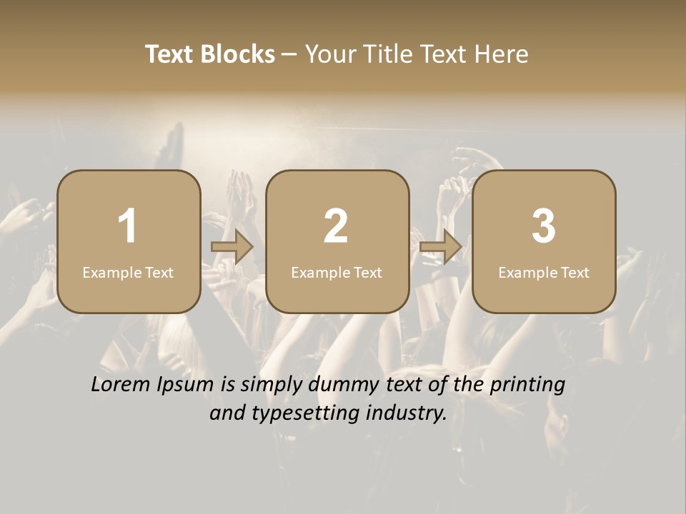 Lit People Back PowerPoint Template