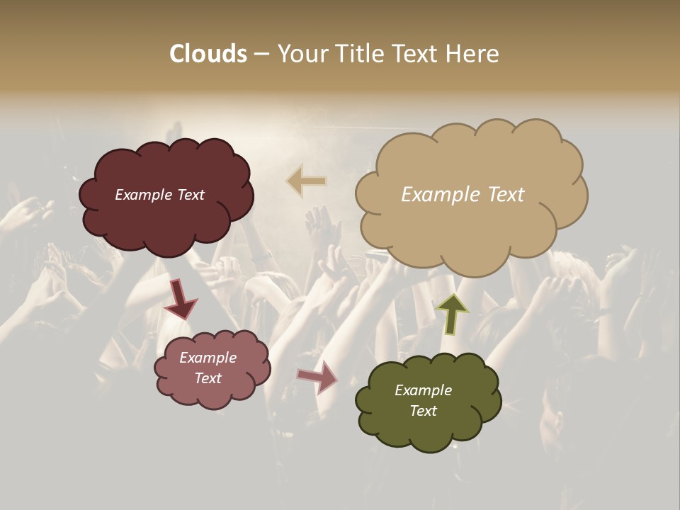 Lit People Back PowerPoint Template