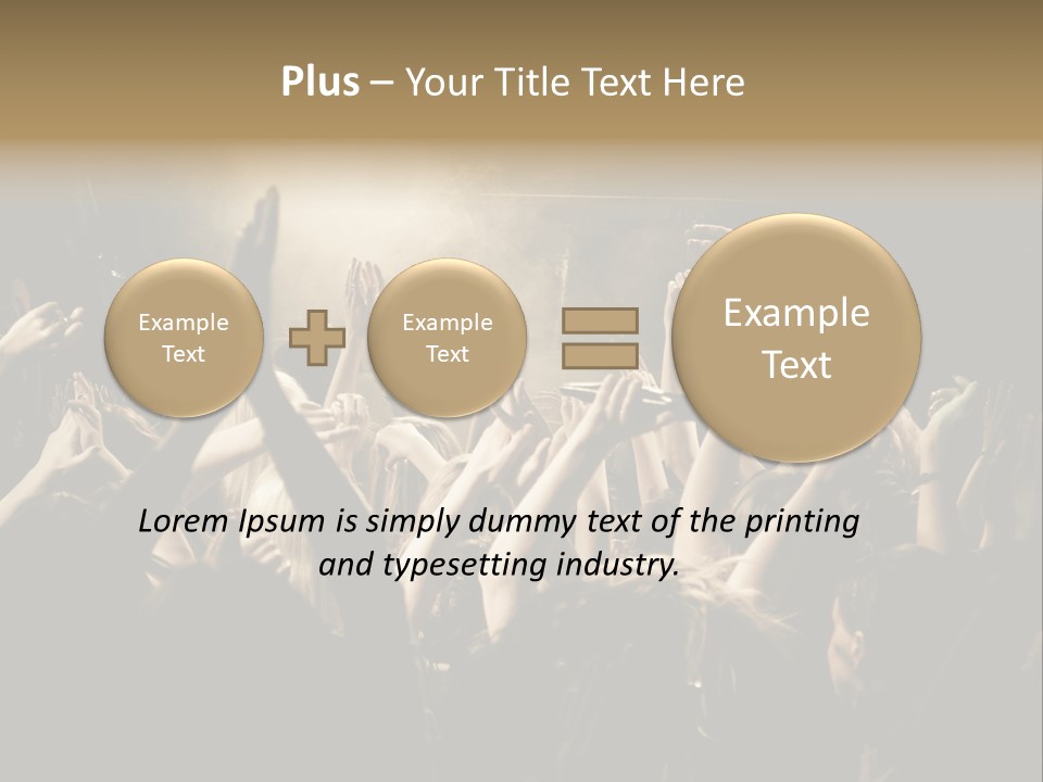 Lit People Back PowerPoint Template