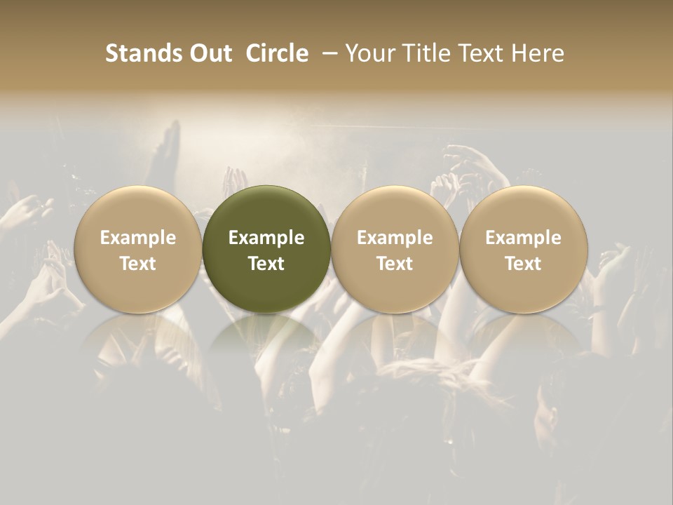 Lit People Back PowerPoint Template