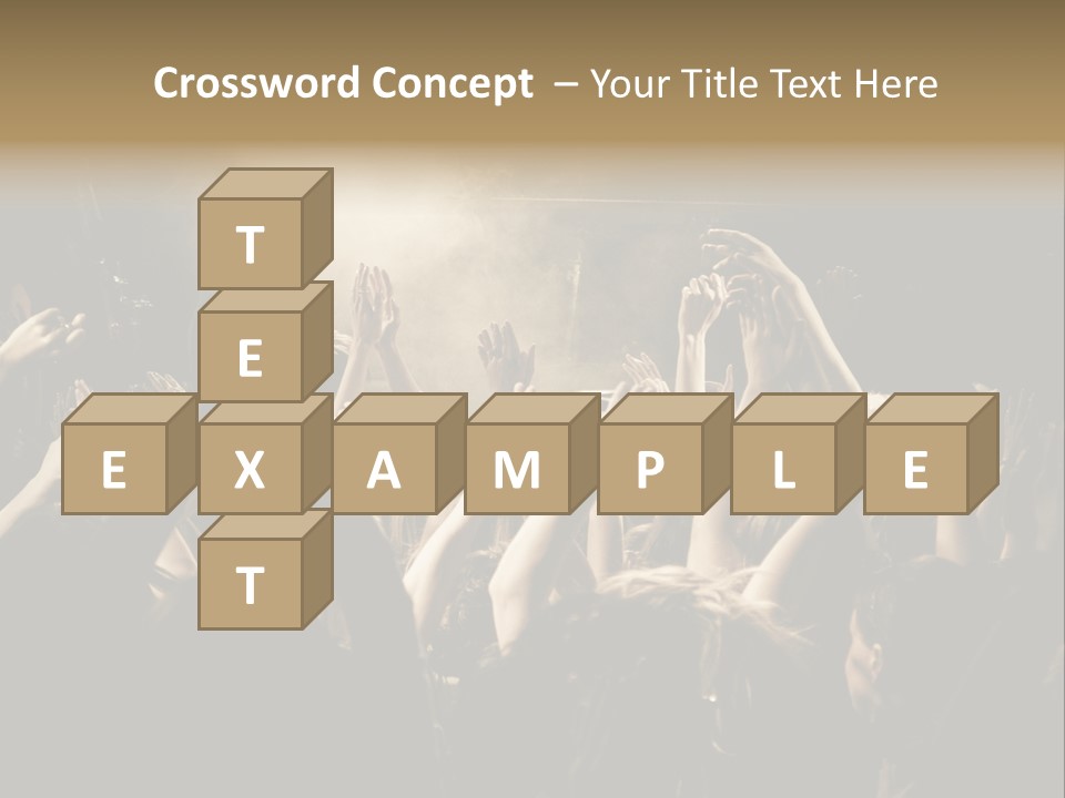 Lit People Back PowerPoint Template