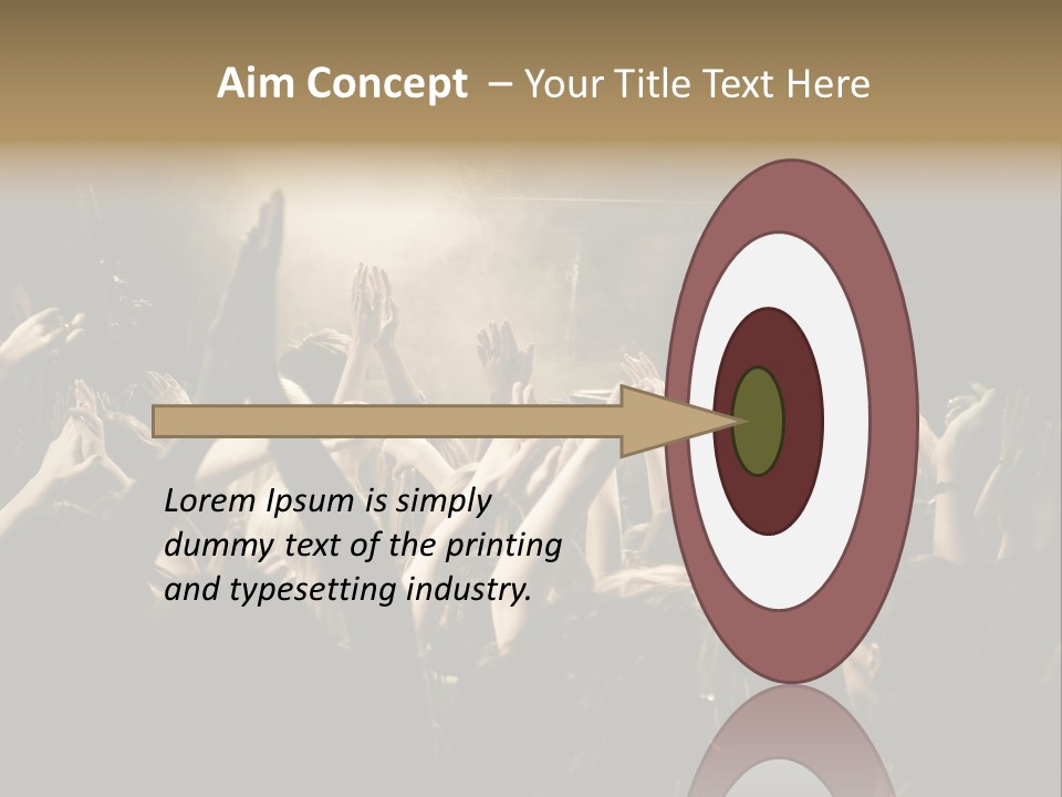 Lit People Back PowerPoint Template