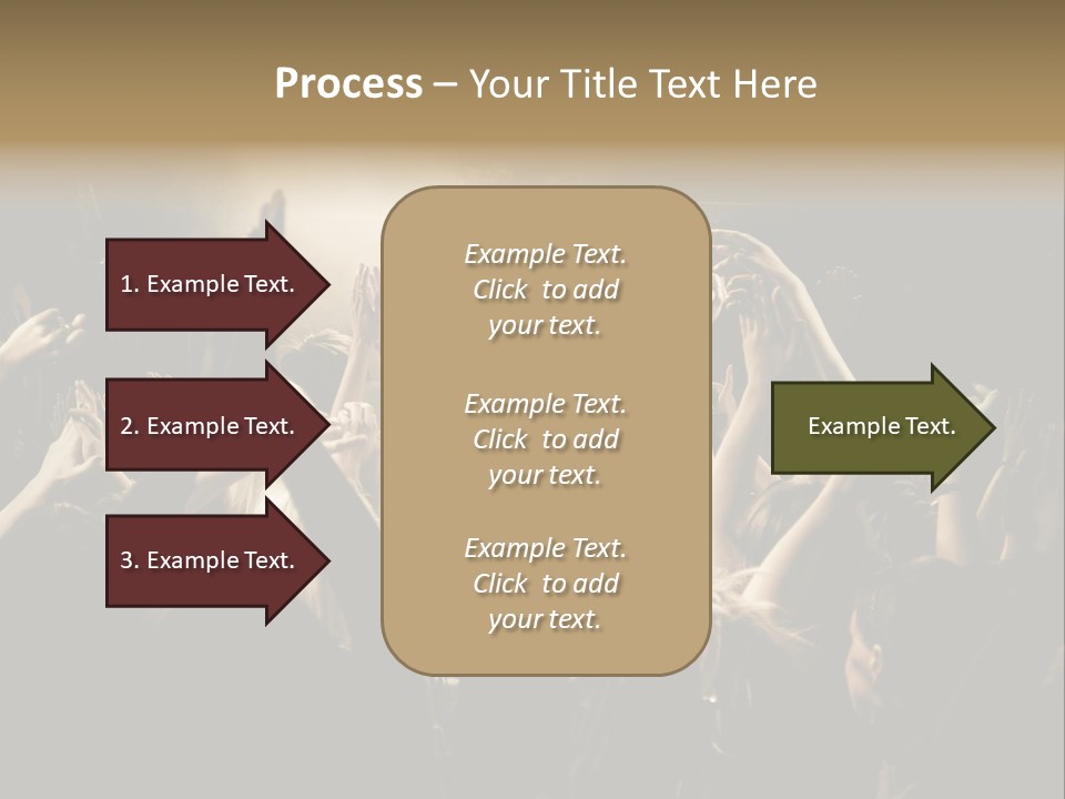 Lit People Back PowerPoint Template