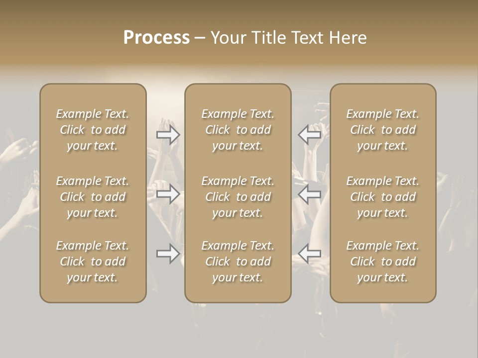 Lit People Back PowerPoint Template