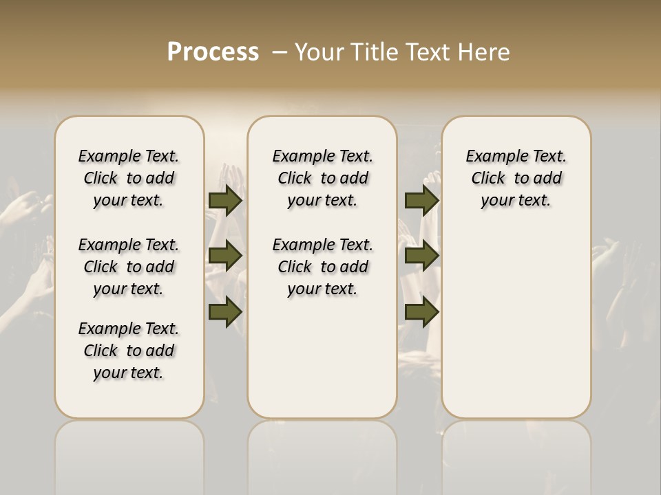 Lit People Back PowerPoint Template