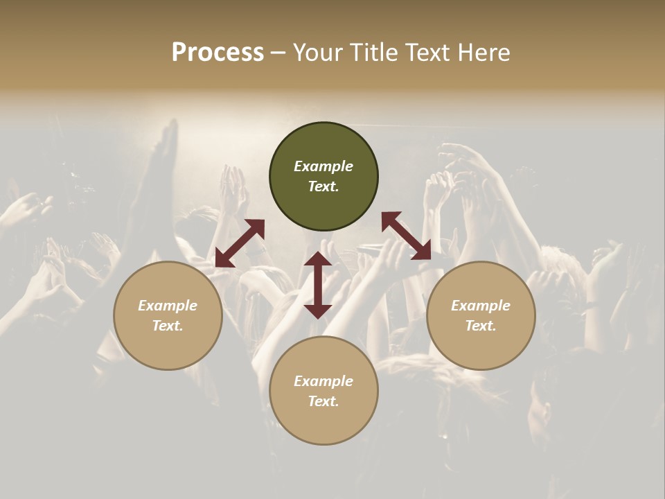 Lit People Back PowerPoint Template