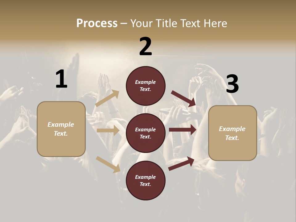 Lit People Back PowerPoint Template