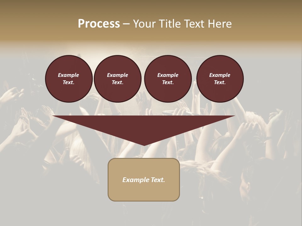 Lit People Back PowerPoint Template