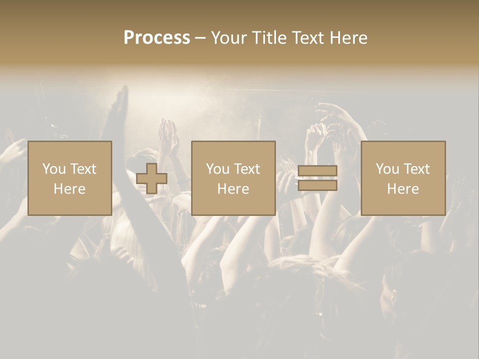 Lit People Back PowerPoint Template