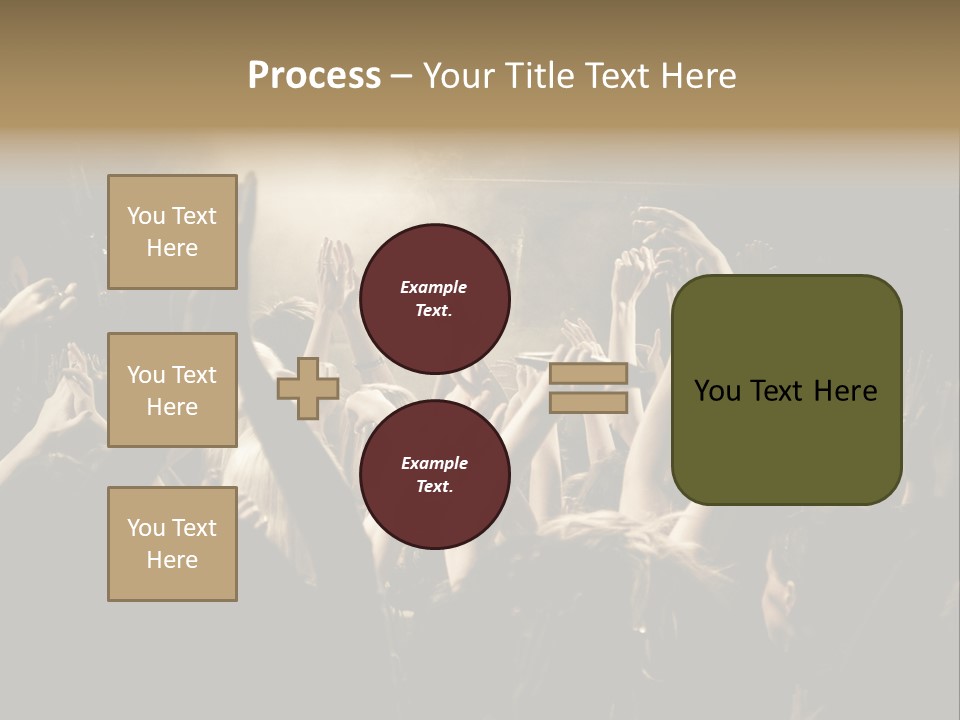 Lit People Back PowerPoint Template