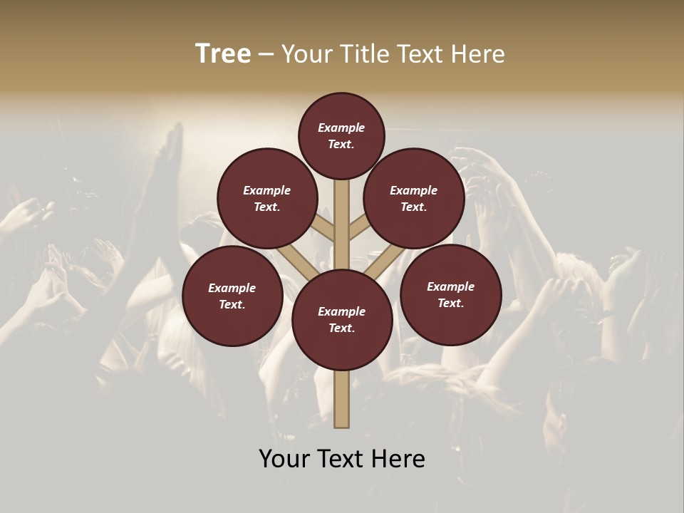 Lit People Back PowerPoint Template