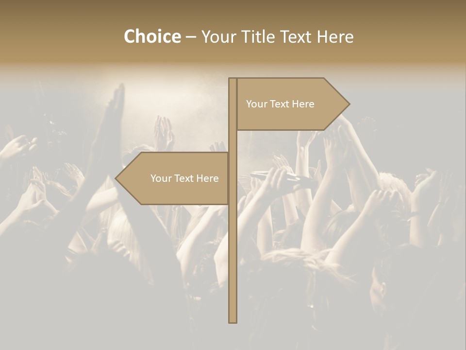 Lit People Back PowerPoint Template