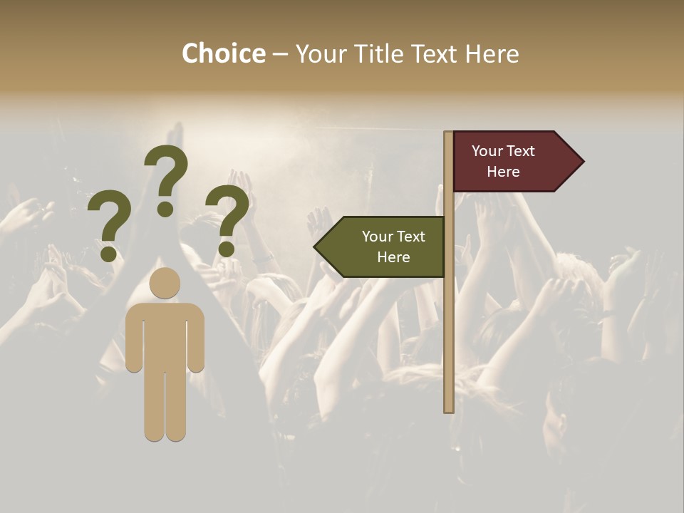 Lit People Back PowerPoint Template