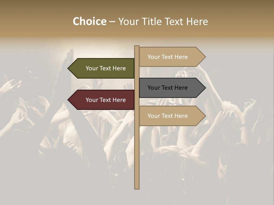 Lit People Back PowerPoint Template