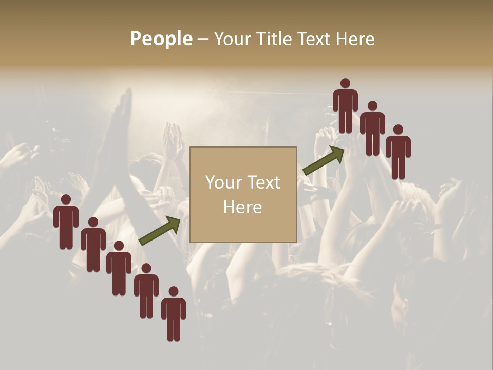 Lit People Back PowerPoint Template