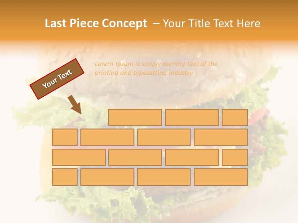 Nutrition Cheese Tomato PowerPoint Template
