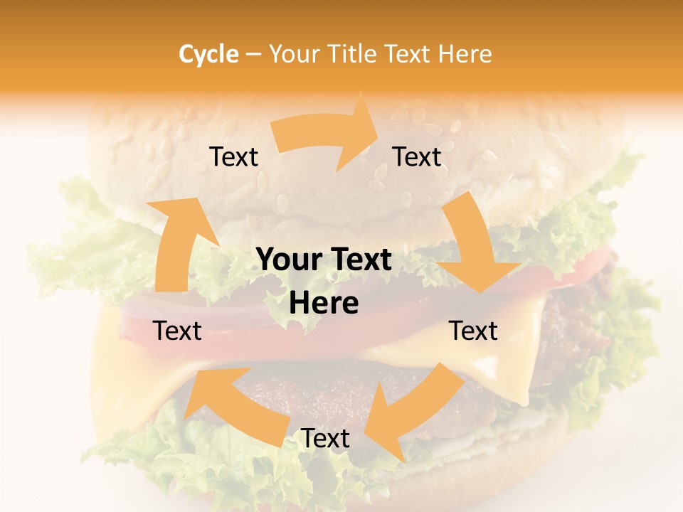 Nutrition Cheese Tomato PowerPoint Template