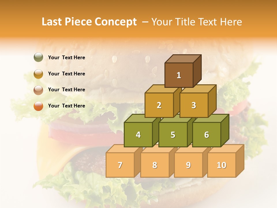 Nutrition Cheese Tomato PowerPoint Template
