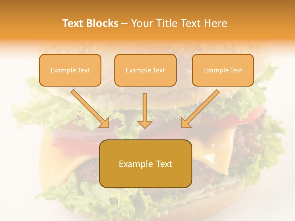 Nutrition Cheese Tomato PowerPoint Template
