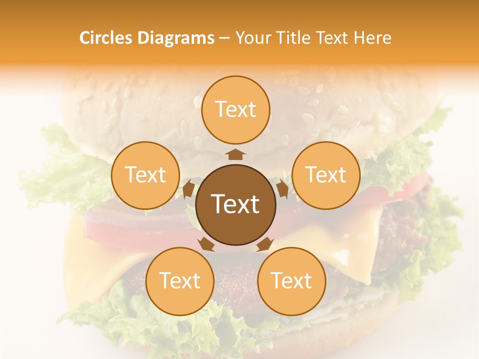 Nutrition Cheese Tomato PowerPoint Template