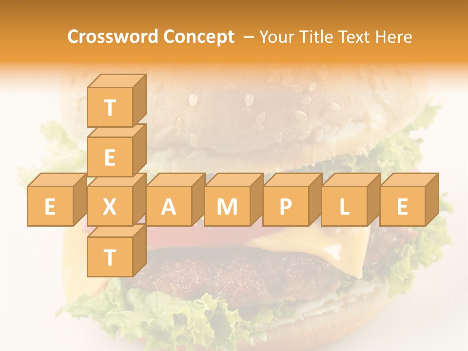 Nutrition Cheese Tomato PowerPoint Template