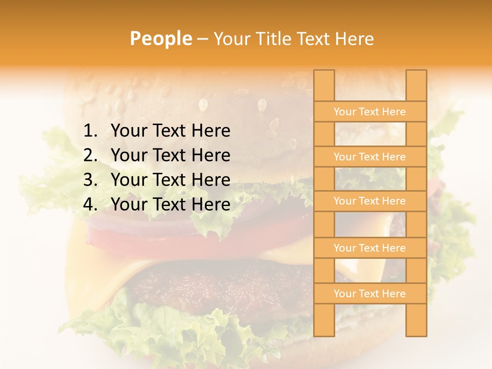 Nutrition Cheese Tomato PowerPoint Template
