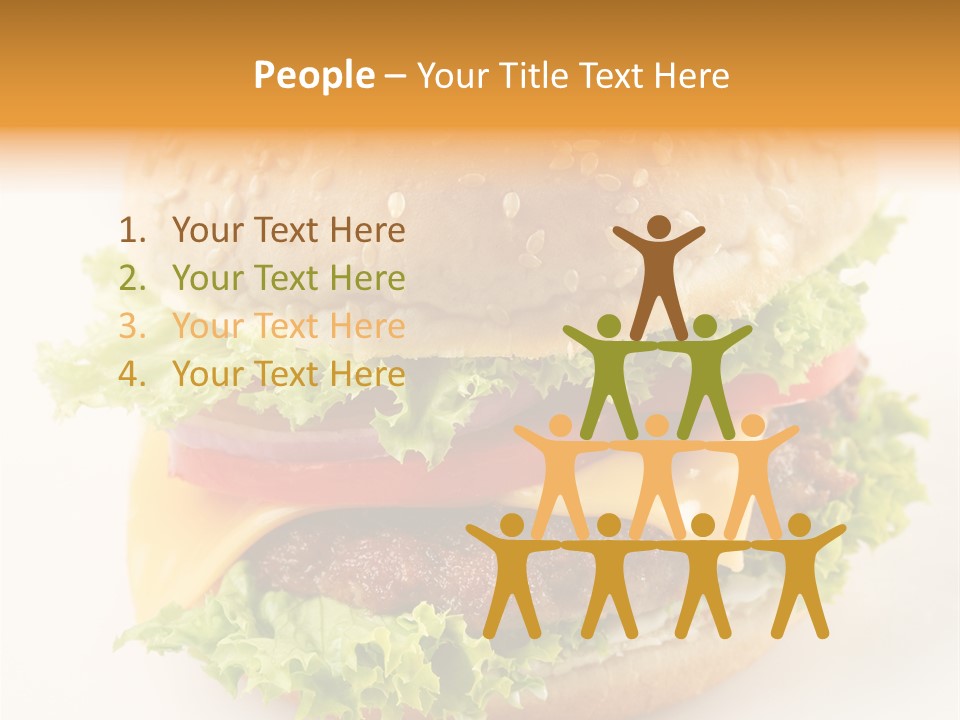 Nutrition Cheese Tomato PowerPoint Template