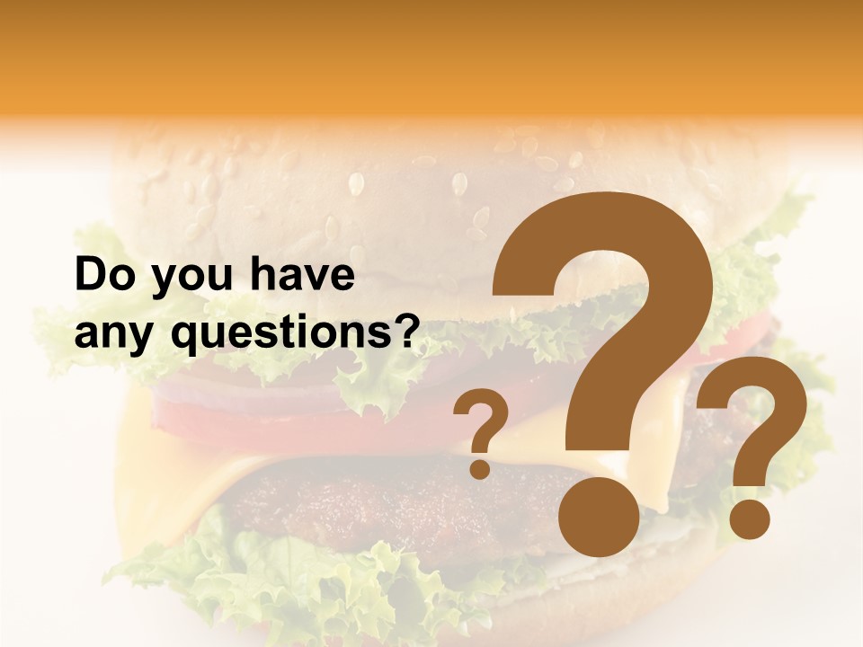 Nutrition Cheese Tomato PowerPoint Template