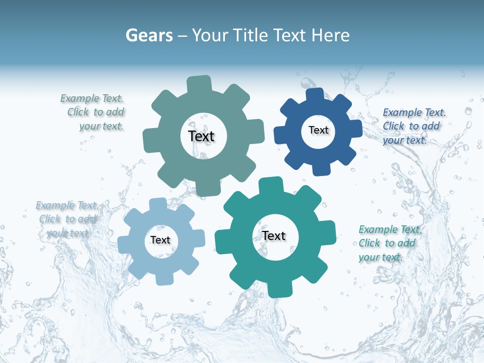 Pouring Liquid Fresh PowerPoint Template