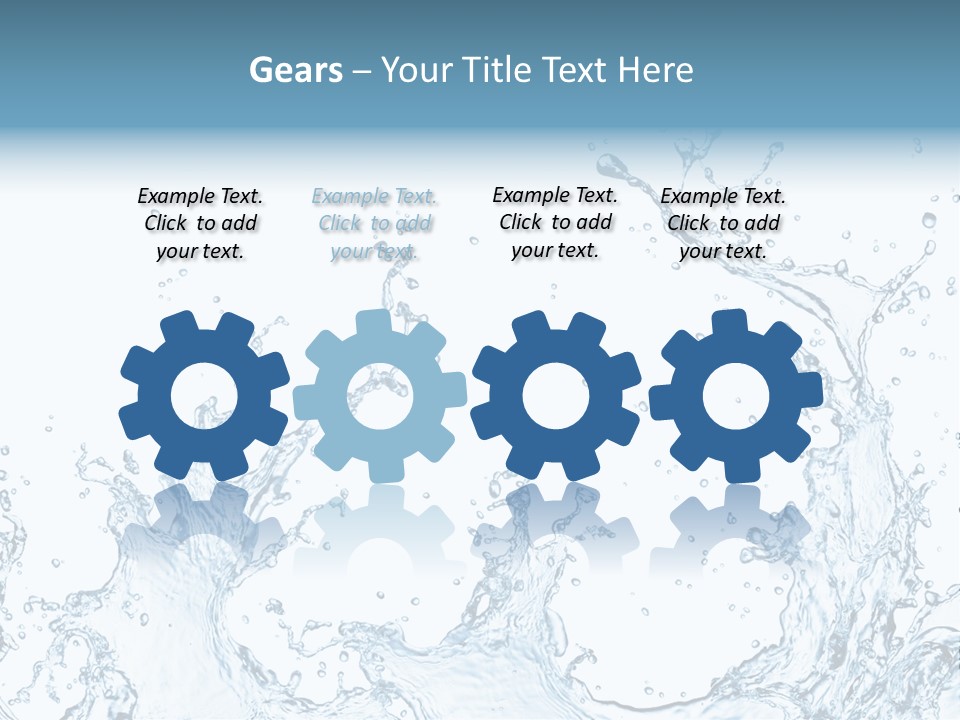 Pouring Liquid Fresh PowerPoint Template