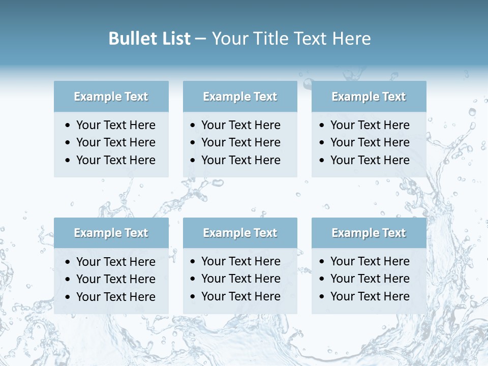 Pouring Liquid Fresh PowerPoint Template
