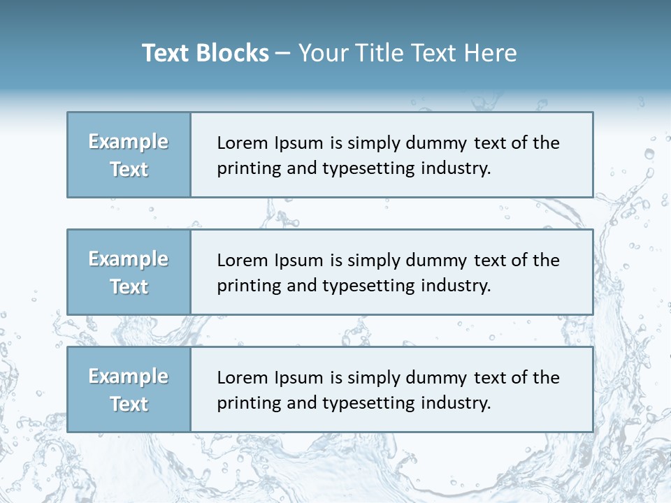 Pouring Liquid Fresh PowerPoint Template