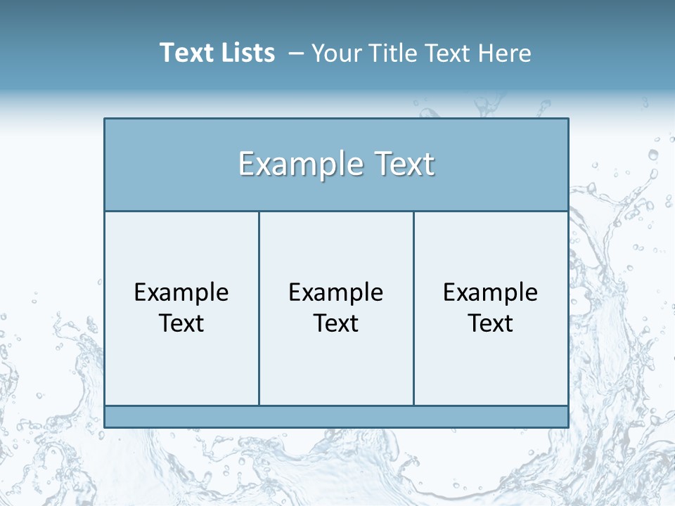 Pouring Liquid Fresh PowerPoint Template