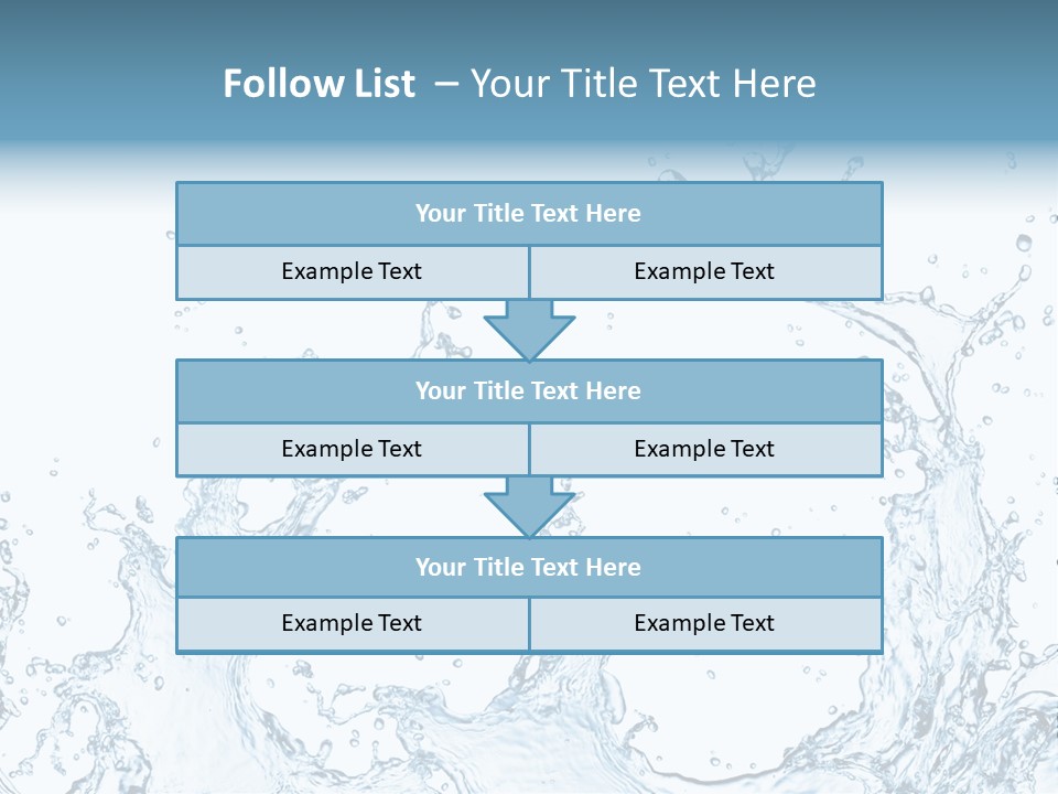 Pouring Liquid Fresh PowerPoint Template
