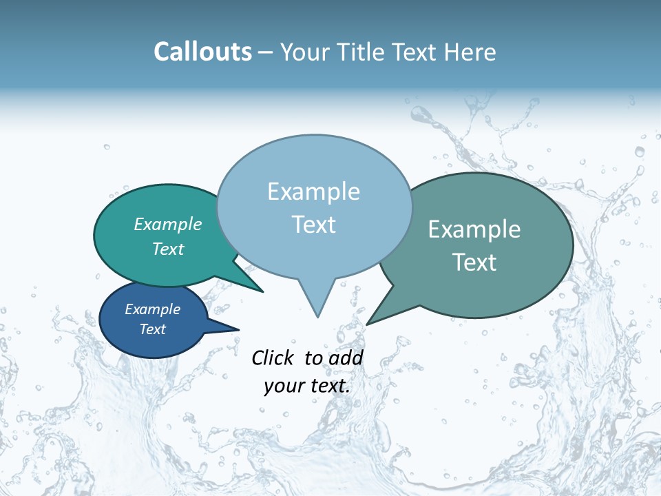 Pouring Liquid Fresh PowerPoint Template