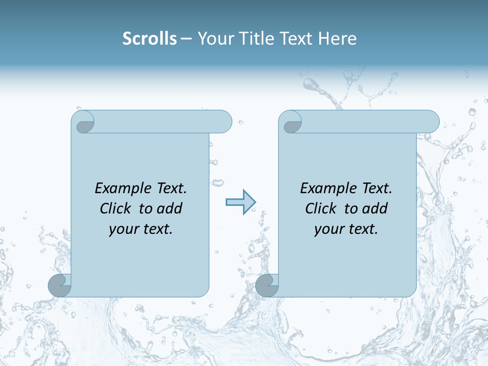 Pouring Liquid Fresh PowerPoint Template