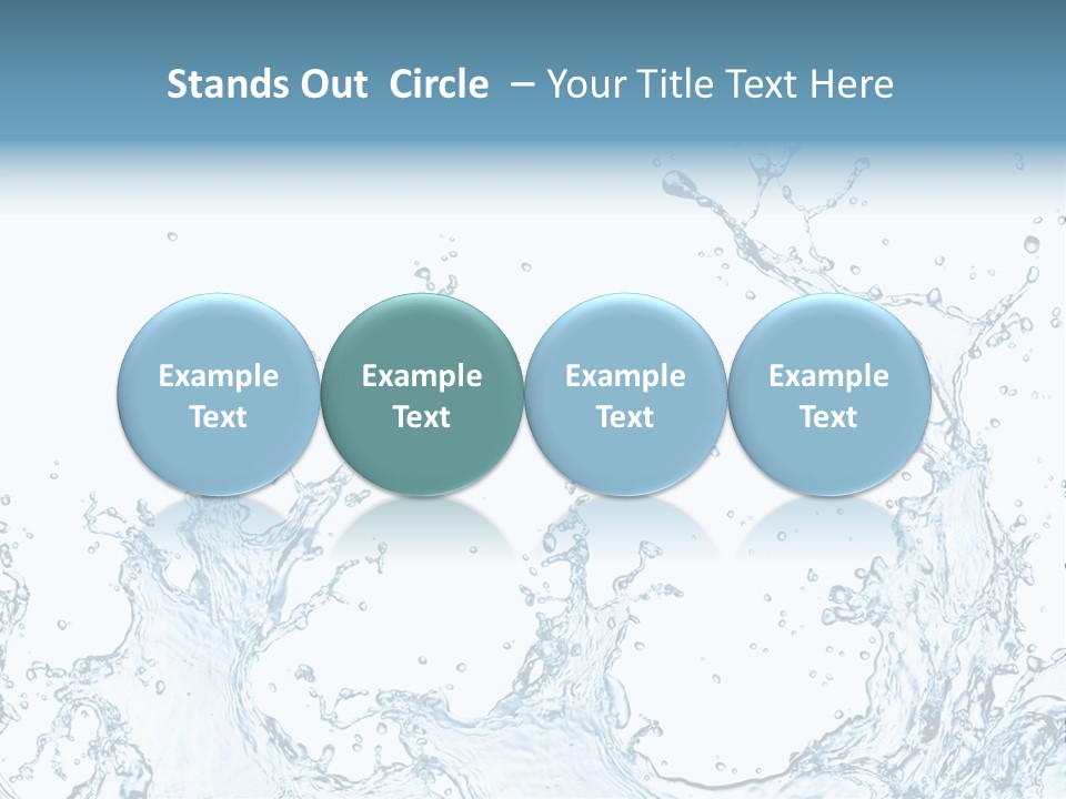 Pouring Liquid Fresh PowerPoint Template