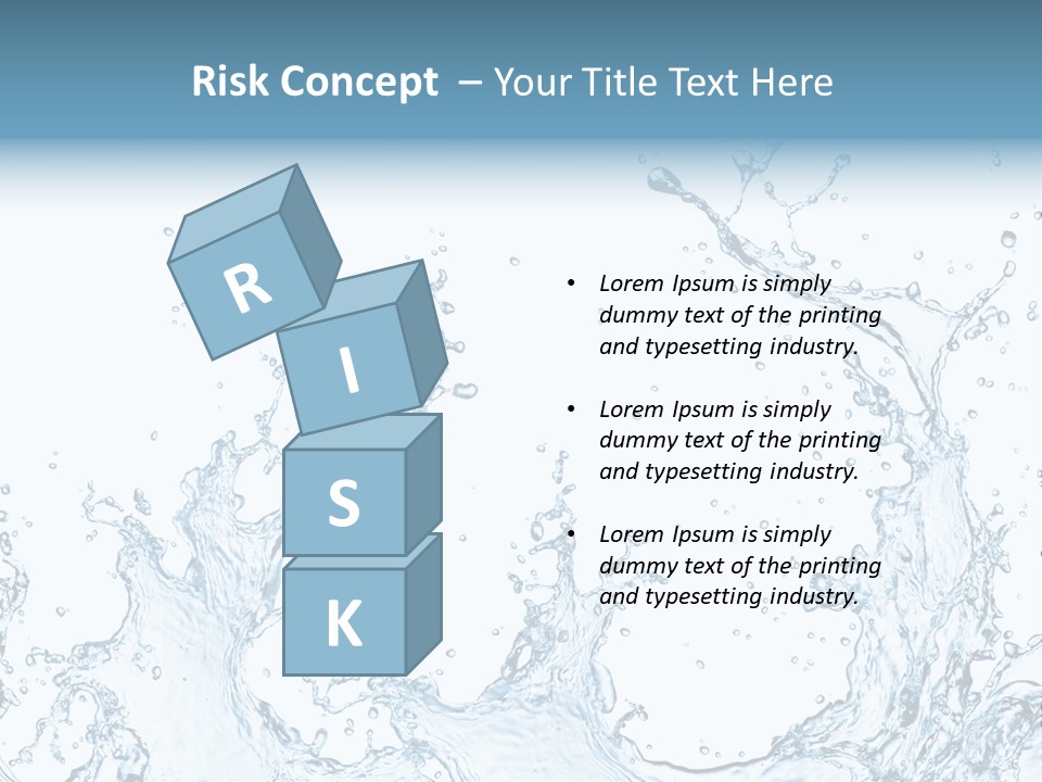 Pouring Liquid Fresh PowerPoint Template