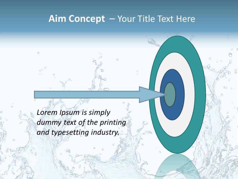 Pouring Liquid Fresh PowerPoint Template