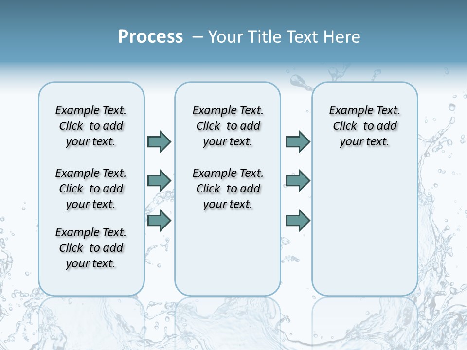 Pouring Liquid Fresh PowerPoint Template