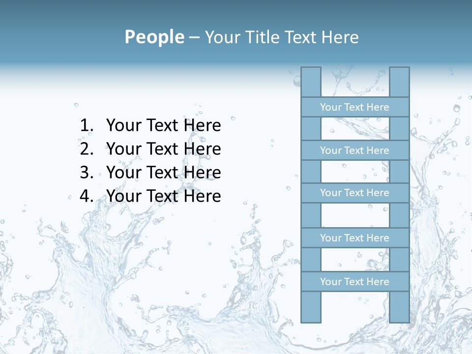 Pouring Liquid Fresh PowerPoint Template