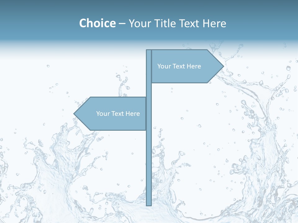 Pouring Liquid Fresh PowerPoint Template