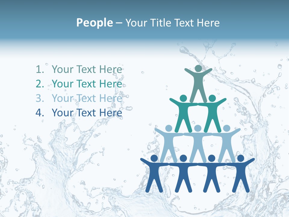 Pouring Liquid Fresh PowerPoint Template