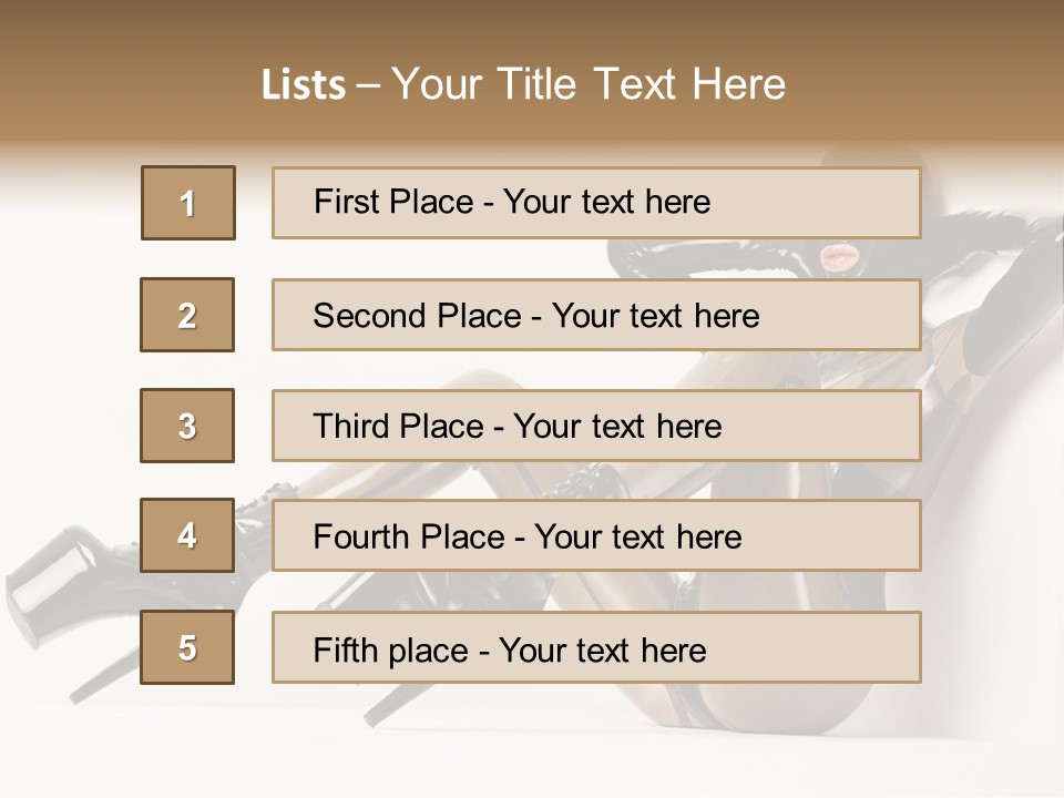 Interior Y Women PowerPoint Template