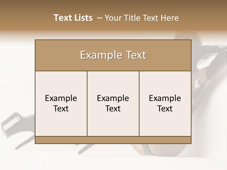 Interior Y Women PowerPoint Template